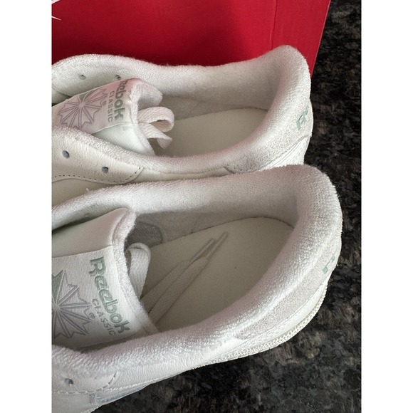Unisex Reebok‎ Classic Leather C Revenge Trainers  Chalk/white Sz 13 M. 14.5 L